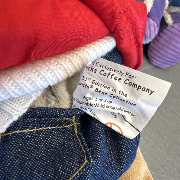 Starbucks Coffee Bear Plush 2006 Bearista Winter Holiday Teddy 51 52nd Edition - Picture 10 of 14